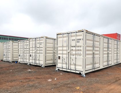 40HC Side Opening Shipping Container 