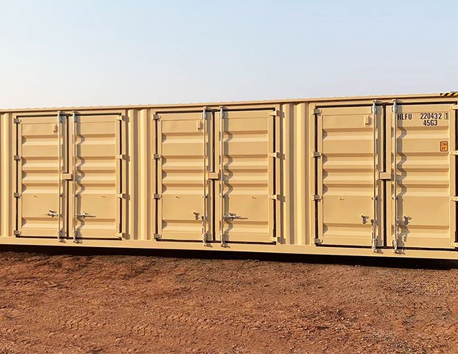 40ft container with side doors Manufacturersside door container for