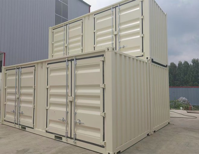 New 20gp One-Trip Side Open Container with Steel/Wooden Floor