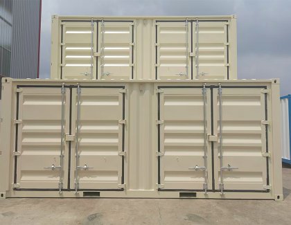 20gp One-Trip Side Open Container with Steel/Wooden Floor