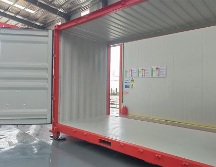 New 20ft both Side Open 2xside Full Access Storage Shipping Container with Chequered Plate Floor and CSC certificate