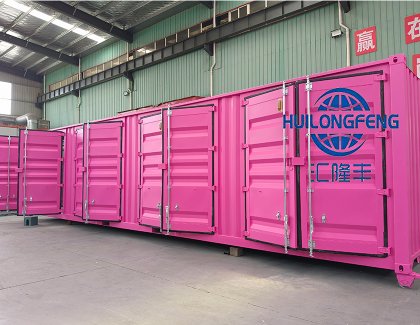 40FT High Cube Side Opening Container with 4 Side Doors | Custom ISO Shipping Container Manufacturer